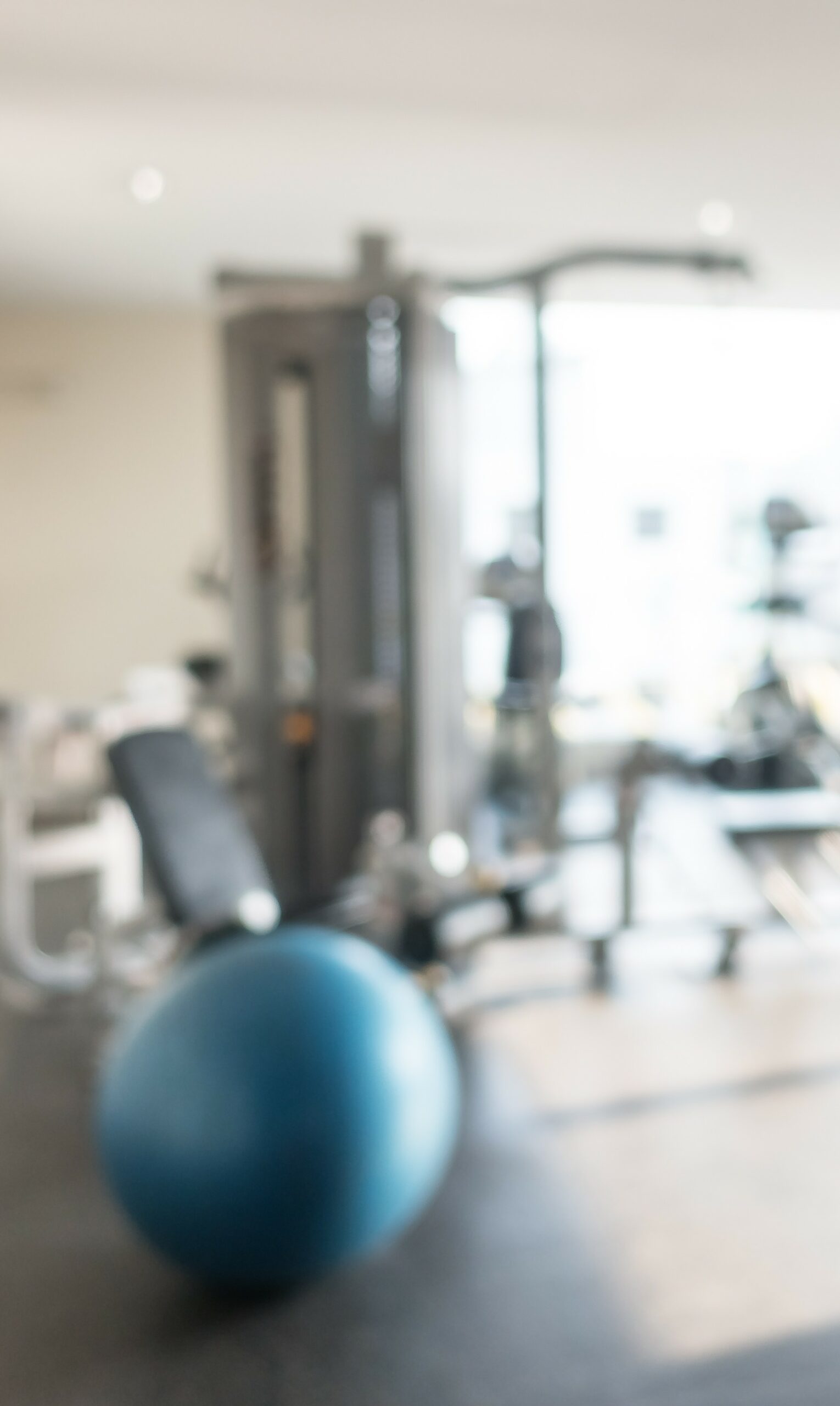 Gimnasio abstracto recortado